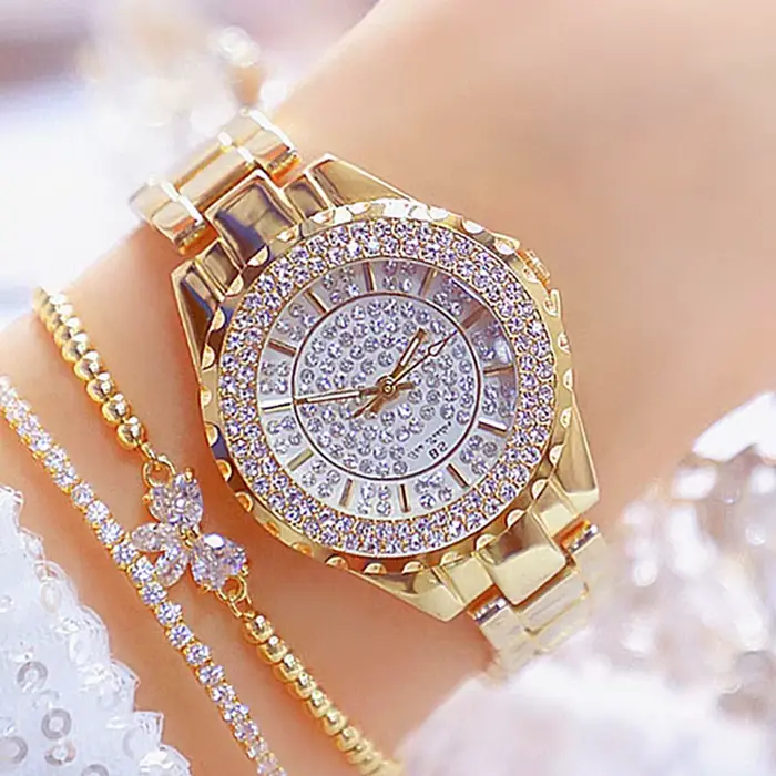 Femmes Bracelet en or robe montres 2025 Top marque de luxe dames