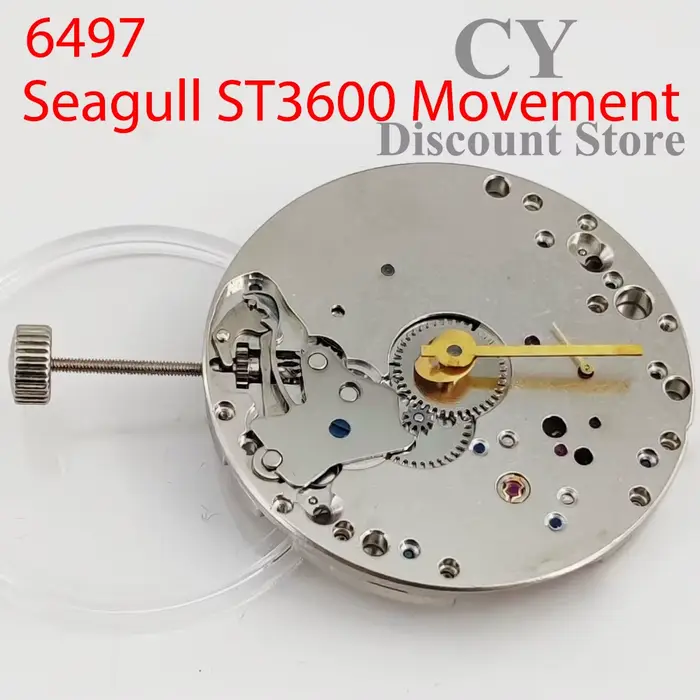 Mouvement mécanique haute précision 17 bijoux remplacer ETA 6497