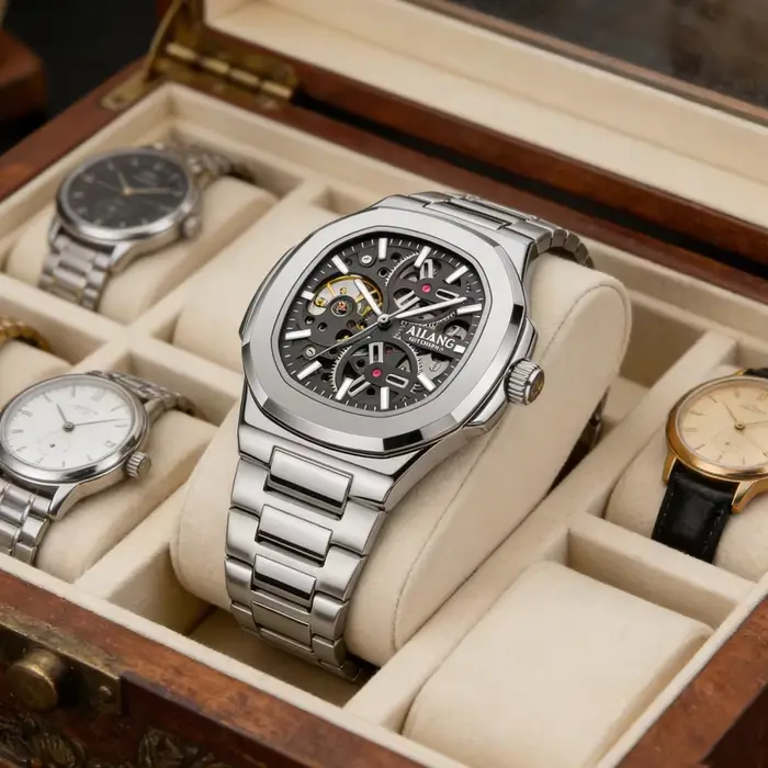 Nouvelles montres mécaniques automatiques de marque AILANG