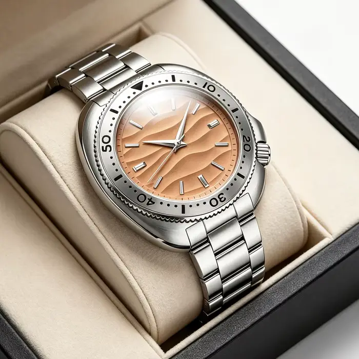 Montre à Quartz Luxe Hommes Étanche Sport Acier Inoxydable Occasions Spéciales Activités De Plein Air