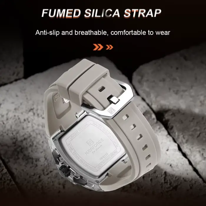 Montre multifonctionnelle Naviforce édition limitée avec aiguilles luminescentes et résistance à l'eau pour hommes occasions spéciales