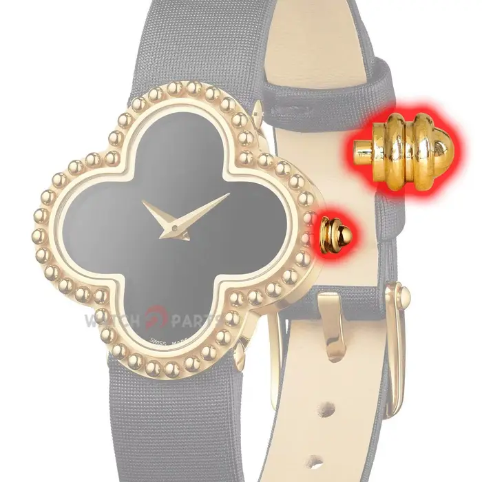 Couronne de montre pour mouvement Van Cleef & Arpels Alhambra VX00