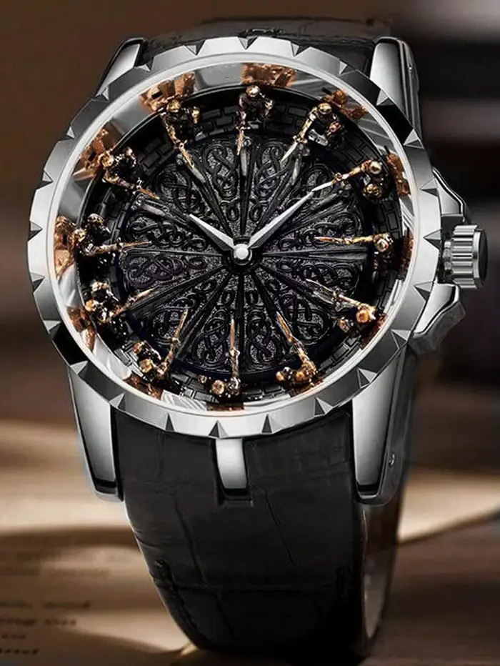 Nouvelle montre pour hommes de style rétro et de personnalité simple