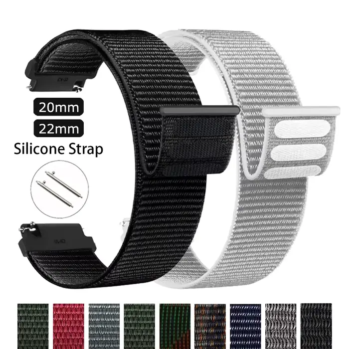 Bracelet Velcro 20mm 22mm pour COROS PACE 4 APEX 4 2 Pro Tressé Polyvalent Couleurs Audacieuses Occasions Spéciales