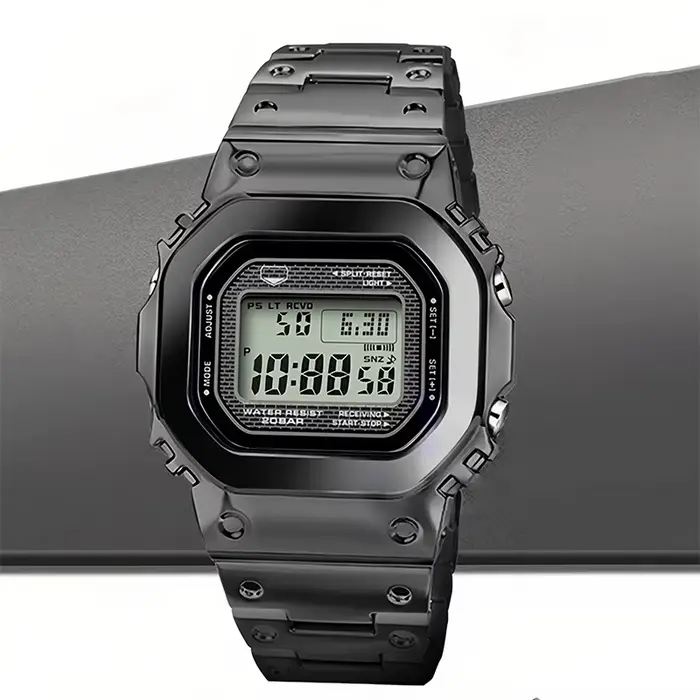 Boîtier de montre en titane pour G-Shock Casio styles personnalisables avec sept couleurs différentes pour hommes et femmes occasions spéciales montres de luxe