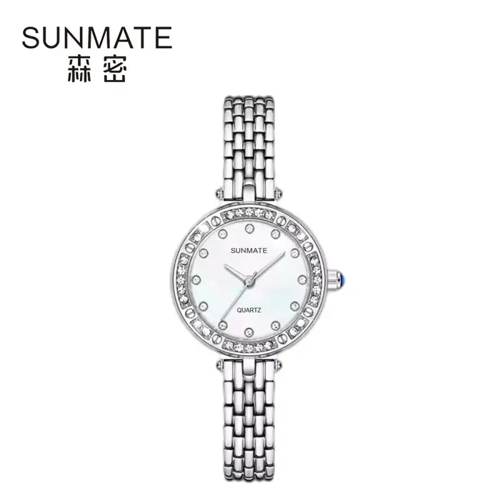 SUNMATE nouvelle montre à Quartz formelle pour femmes meilleure vente montre pour femme marque de lu