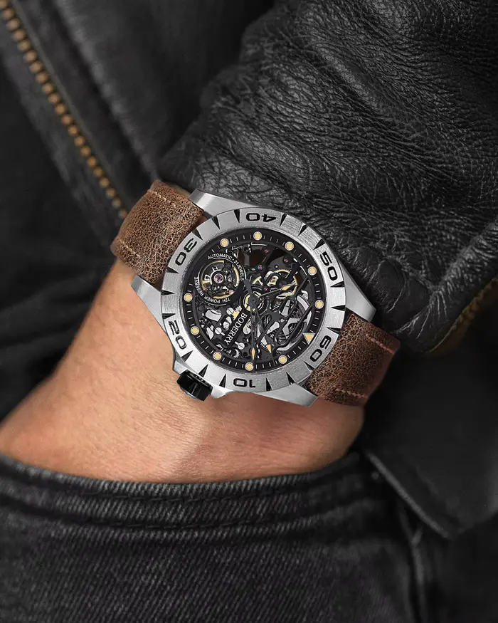 Boderry-Montres Urbaines en Titane pour Homme