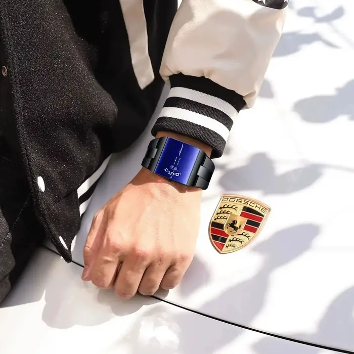 Montre homme POEDAGAR Top Rectangle Original
