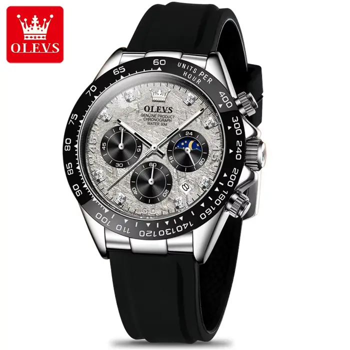 Montre à quartz OLEVS 2875 pour homme