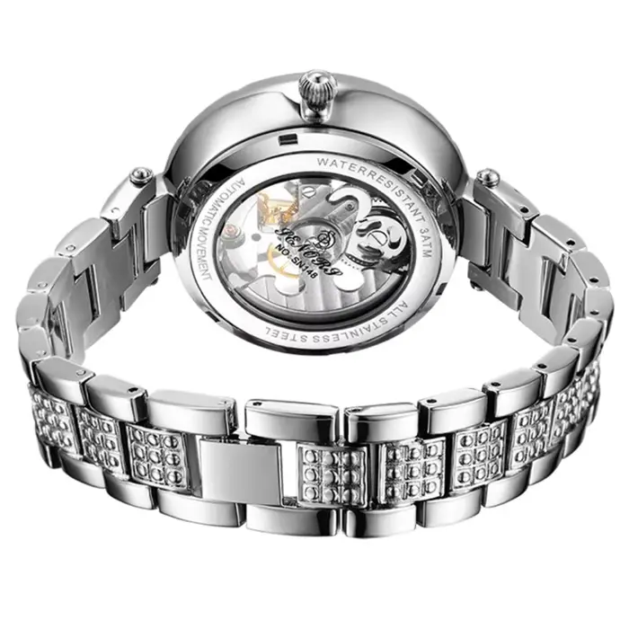 Dames montre automatique femme de luxe mode