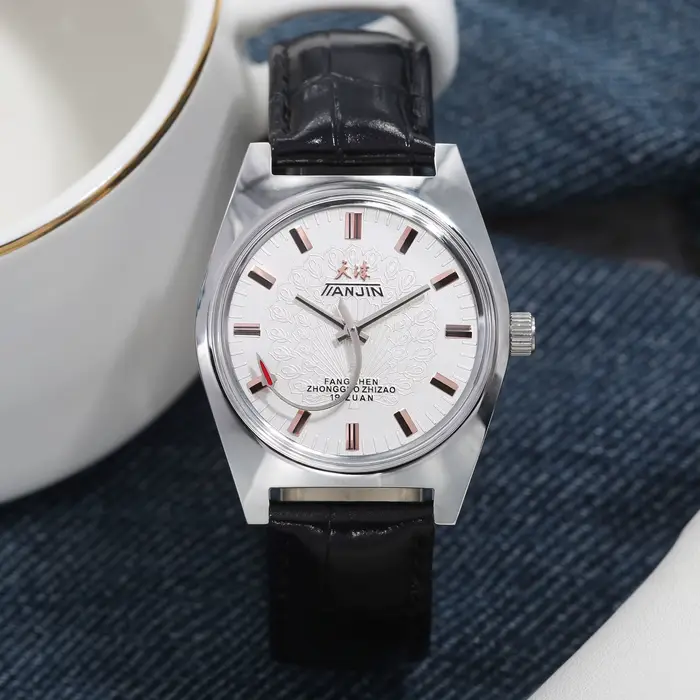 Montre mécanique à remontage manuel pour hommes, montre étanche au design Bauhaus 7120, vente en gro