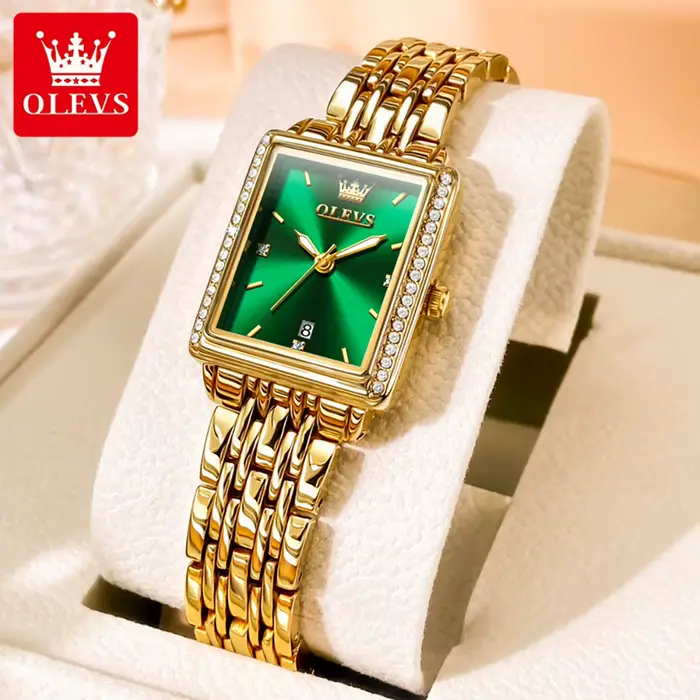OLEVS 9995 montre pour femme de luxe élégant Quartz dames montre-bracelet haut de gamme étanche lumi