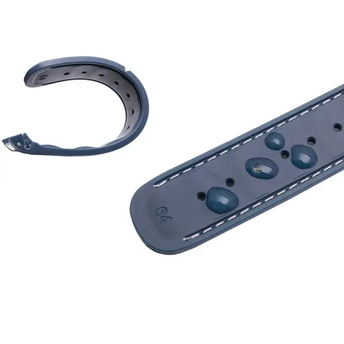 Bracelet de montre en caoutchouc de silicone souple