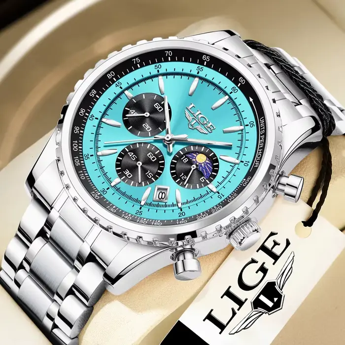 Montre Homme LIGE 2026 – Nouvelle Collection de Luxe