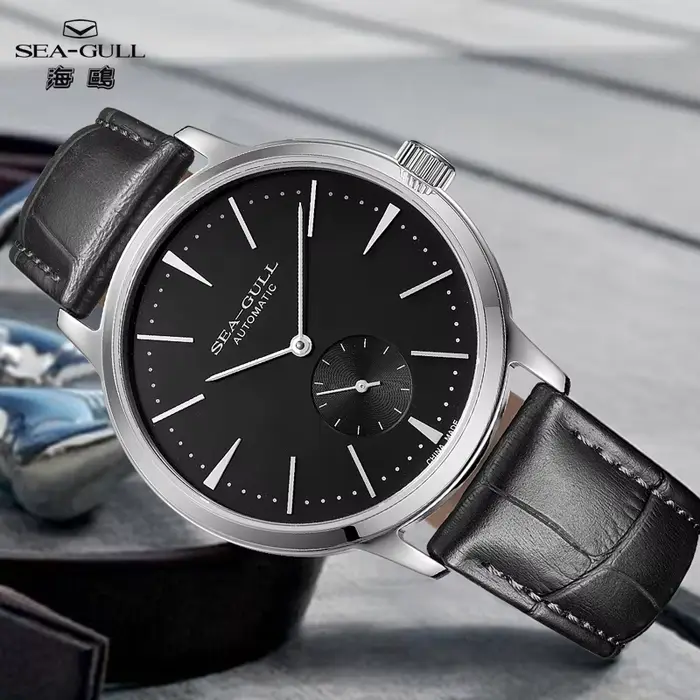 Nouvelle Tendance Mode 2026 : Montre Mécanique Seagull de Luxe avec Date