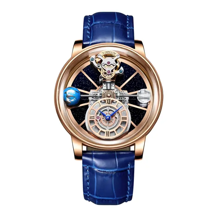 HAEMMER 2025 nouvelle marque de luxe mode décontracté affaires montre à quartz astronomie montre éta