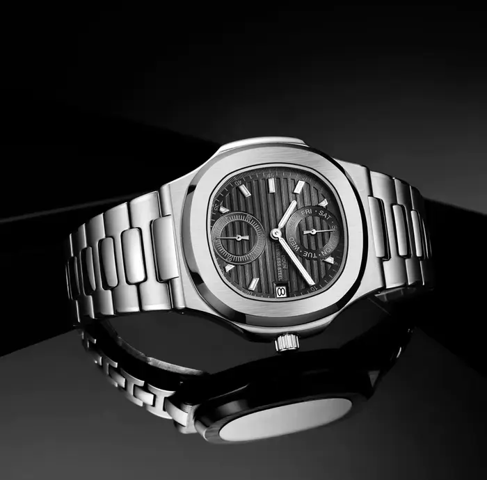 Montre DIDUN Style Affaires Quartz Résistante à L'eau Pour Hommes Occasions Professionnelles