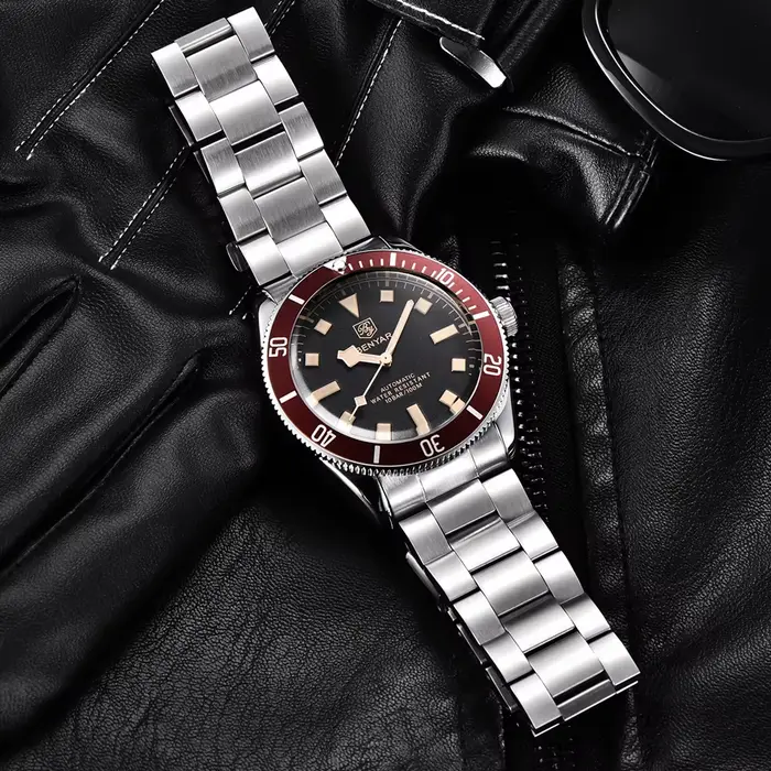 BENYAR nouvelle montre mécanique automatique de luxe 10Bar étanche en acier inoxydable hommes montres sport