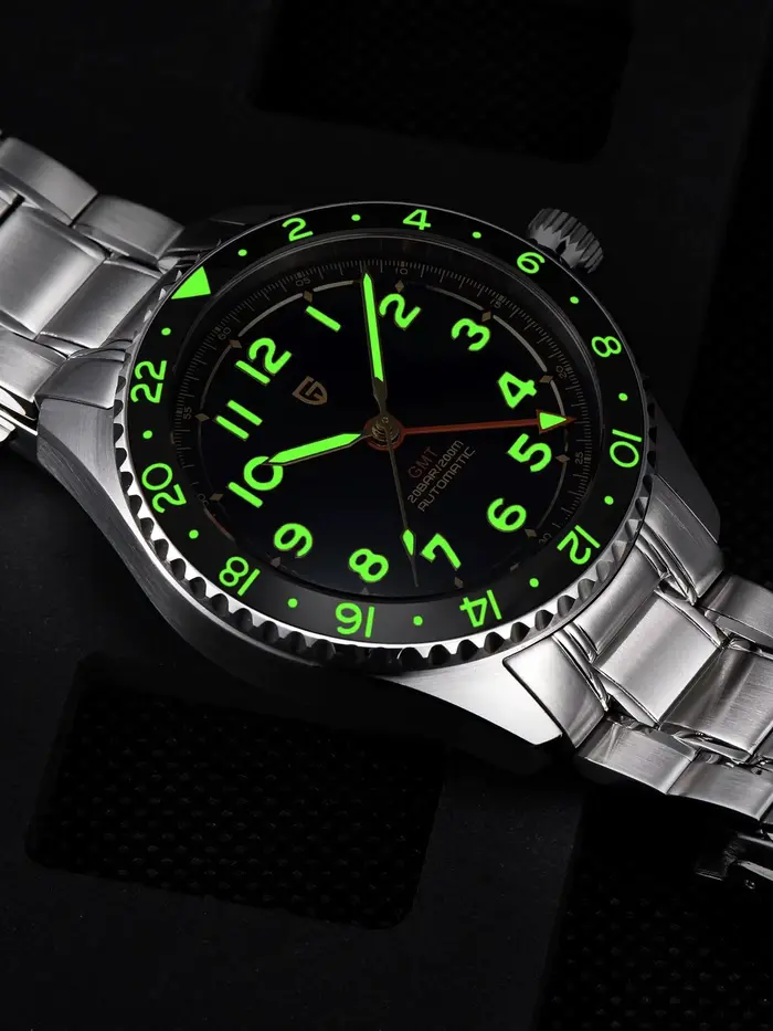 Montre Pagani Design Automatique 40mm Élégante et Résistante à l'Eau pour Hommes Occasions Spéciales
