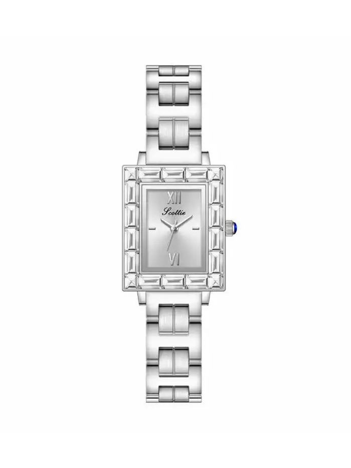 Montre rétro carrée DRNATA en alliage avec bracelet en cuir pour femmes et filles styles mode et décontracté occasions spéciales