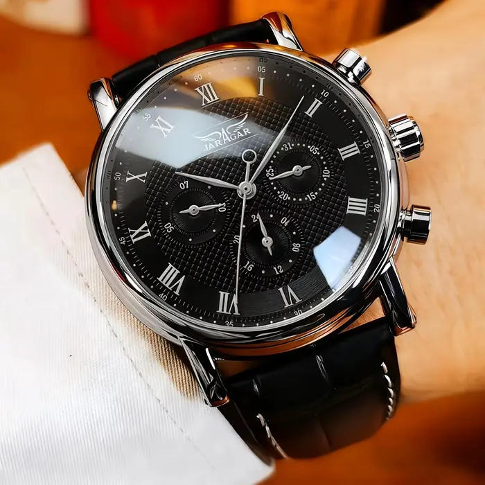 Montre mécanique automatique pour homme JARAGAR