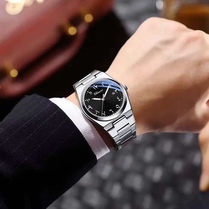 CHENXI nouvelle montre d'affaires de luxe pour hommes chiffres arabes orientaux étanche montre-bracelet de mode