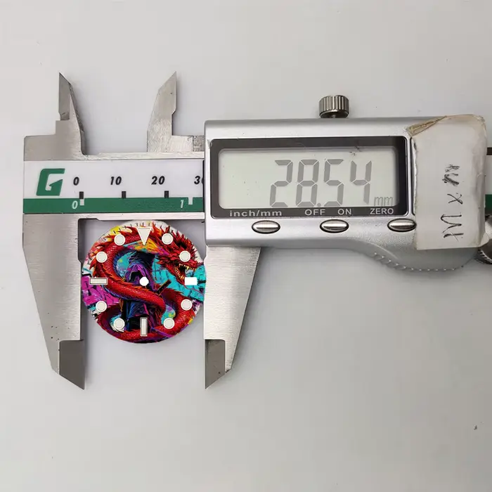 Cadran de montre Graffiti Dragon Warrior 28