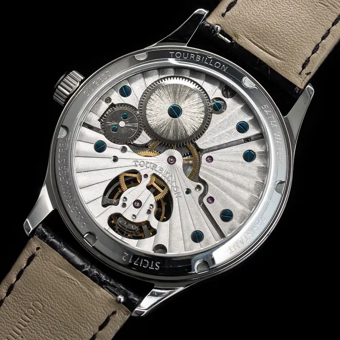 Sugess-Montre Tourbillon de Luxe pour Homme