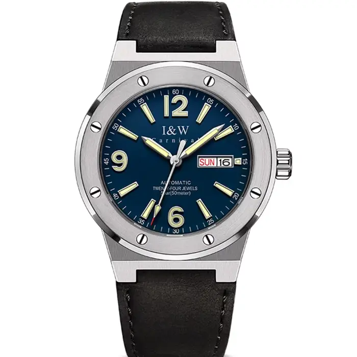 Carnaval IW montre mécanique pour hommes marque de luxe automatique