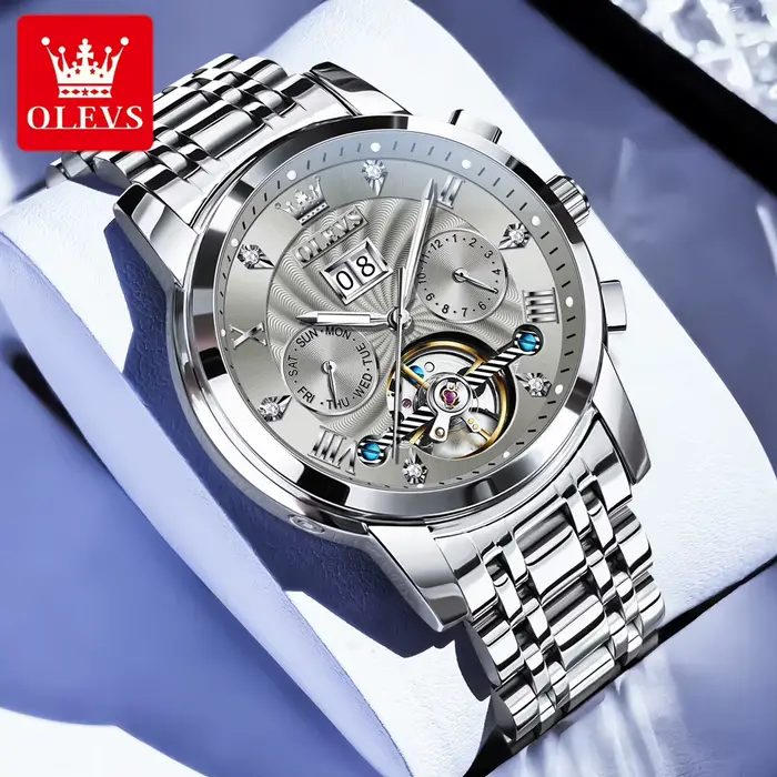 OLEVS – montre mécanique automatique pour hommes