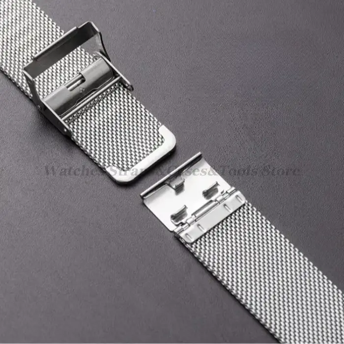 Bracelet milanais ajustable pour Samsung Galaxy Watch et autres modèles compatibles élégant et confortable pour homme et femme différentes occasions