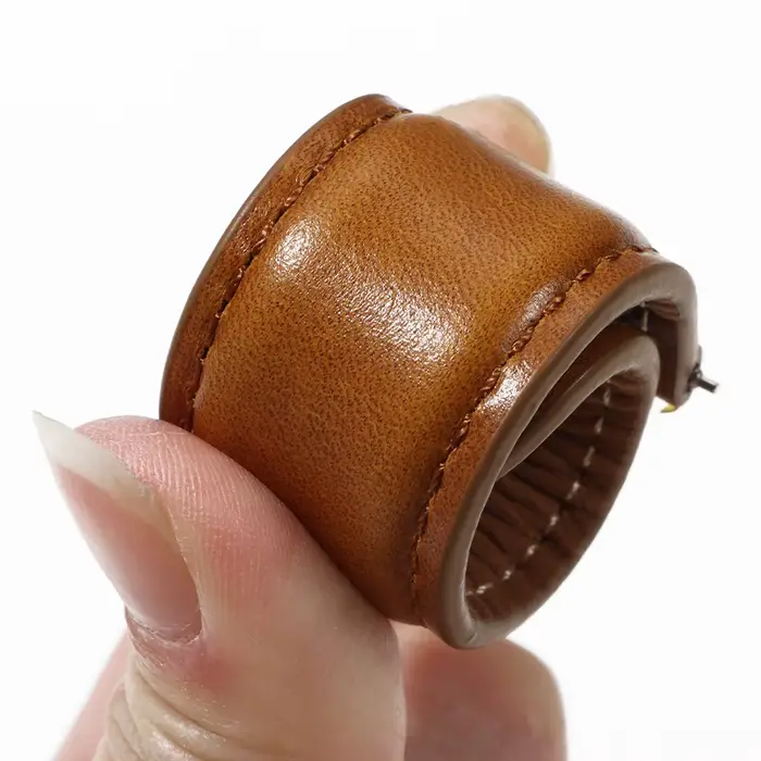 Bracelet de montre Vintage à dégagement rapide en cuir de vache