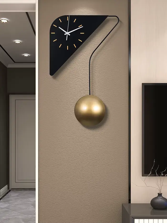 Horloge murale décorative moderne pour la maison
