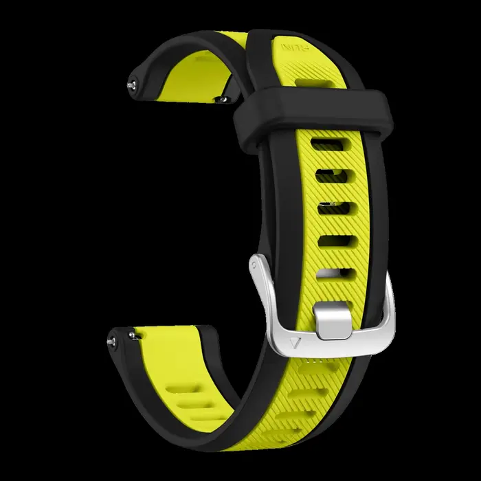 Bracelet de montre en silicone bicolore tendance pour Garmin Forerunner 170, bracelet de sport régla