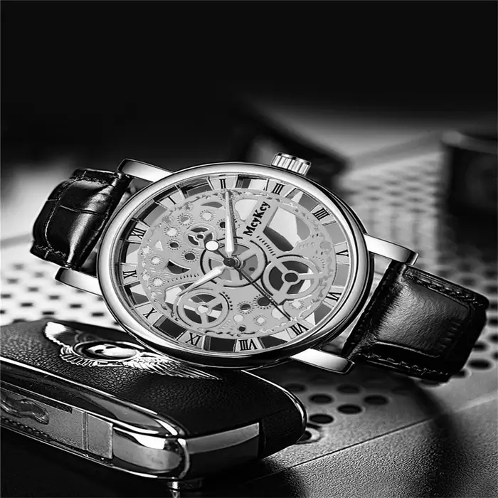Montre à Quartz en alliage pour hommes