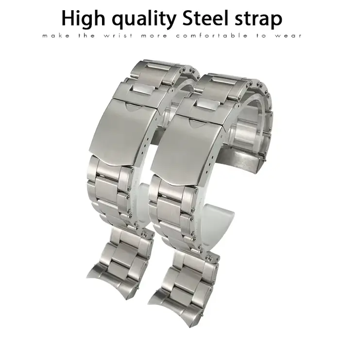 Bracelet de montre en acier inoxydable 316L