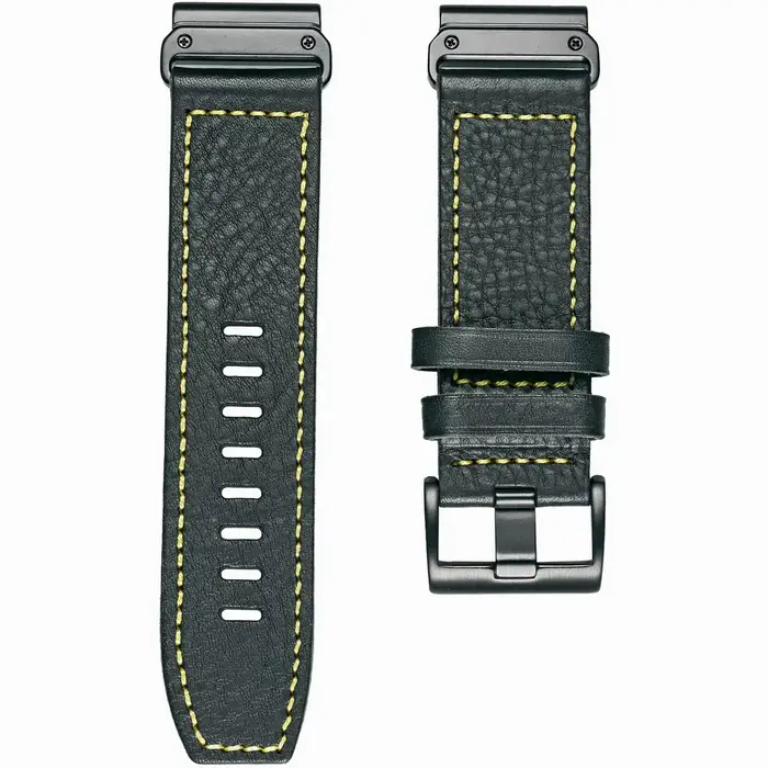 Hemsut bracelet de montre en cuir pour Garmin