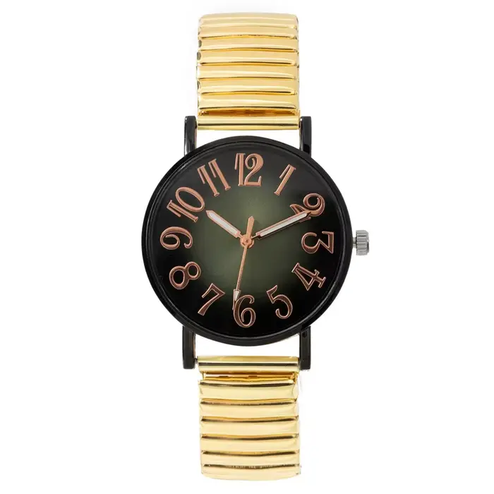 Montre à Quartz numérique bleue pour femmes, de luxe, Simple, mode, nouvelle marque, extensible, en 