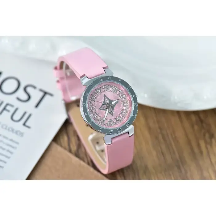 SUNMATE – montre à Quartz de luxe en Zircon pour femmes