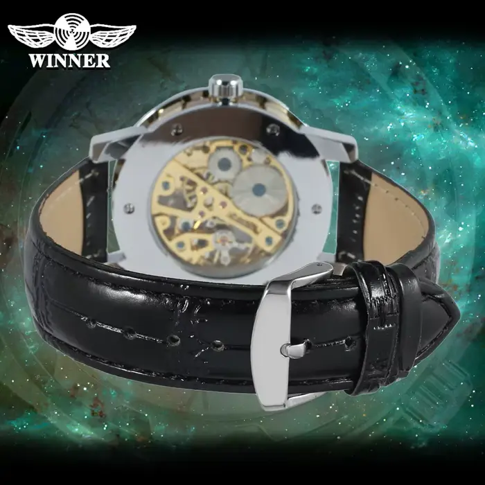 T-Winner-Montre-bracelet mécanique pour homme et femme