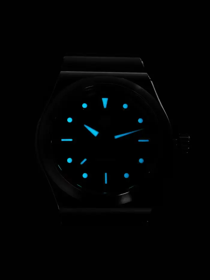 Montre de sport San Martin 40mm avec mouvement Miyota 90S5 bracelet incurvé acier inoxydable résistante à l'eau pour hommes occasions spéciales