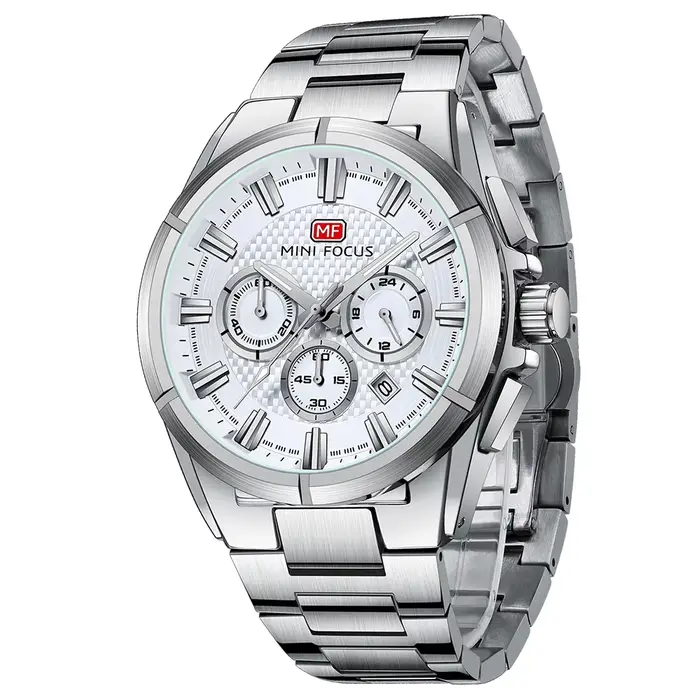 Montres Militaires Daniel Gorman Homme Quartz Résistante à l'Eau Chronomètre Bracelet Acier Occasions Spéciales