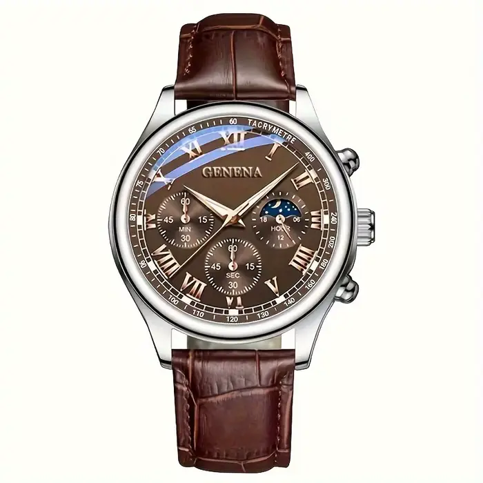 SENOligHigh-Montre à quartz étanche pour homme