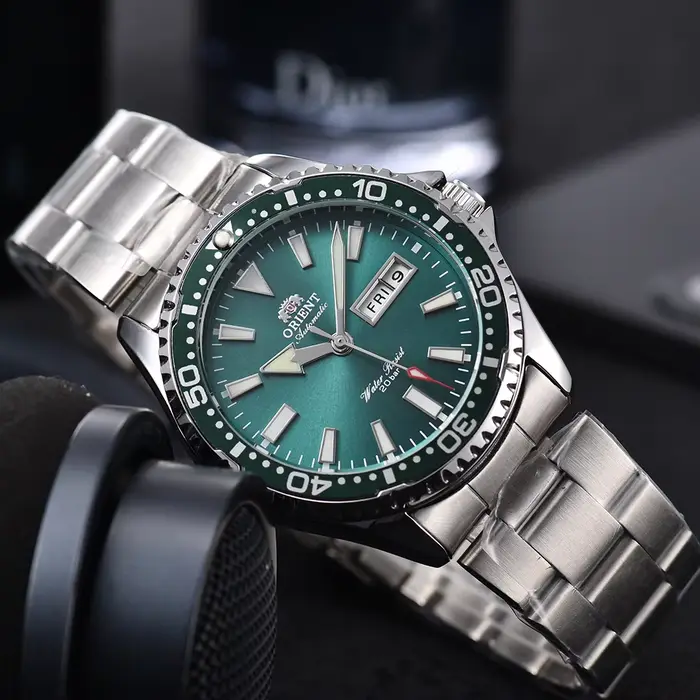 Montre Orient automatique mécanique pour hommes élégante pour occasions spéciales et tous les jours