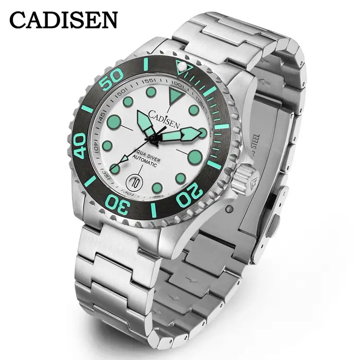 NOUVEAU 2026 CADISEN AQUA DIVER Montre de luxe pour hommes