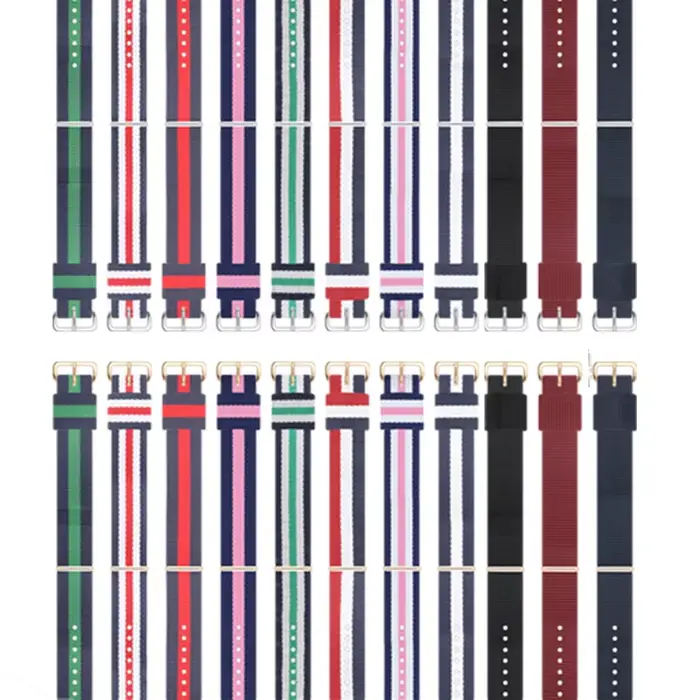 Bracelet en Nylon 16mm 18mm 20mm