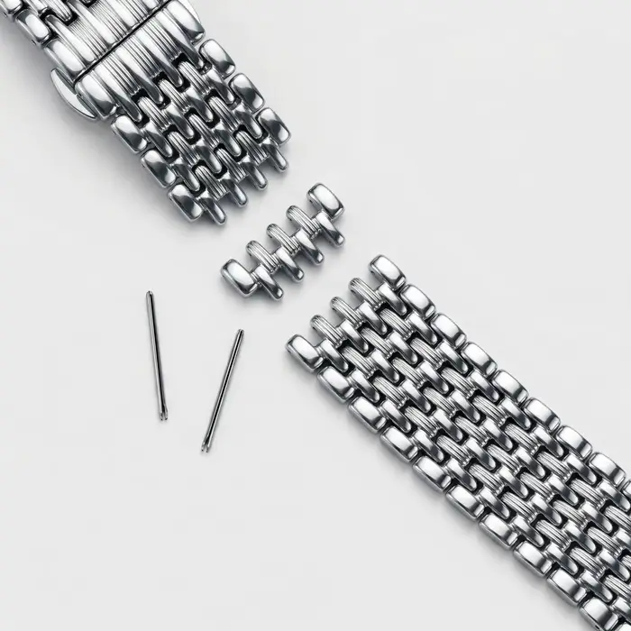 Bracelet de montre en acier inoxydable pour hommes et femmes