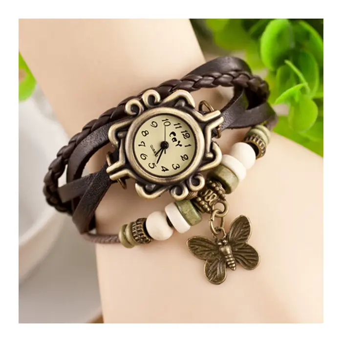 Mode élégante dames robe montres Vintage