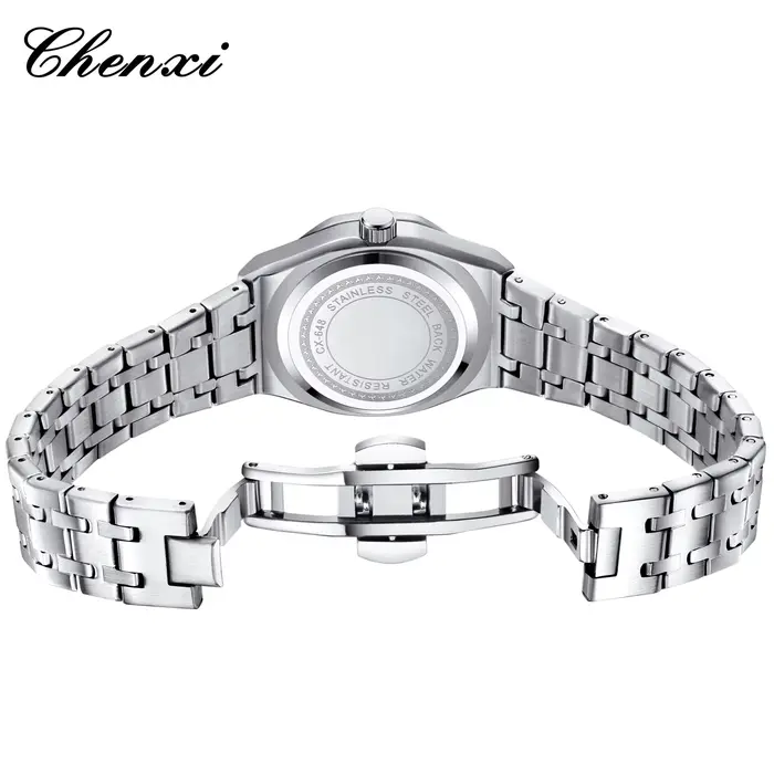 Montre en acier inoxydable pour femmes