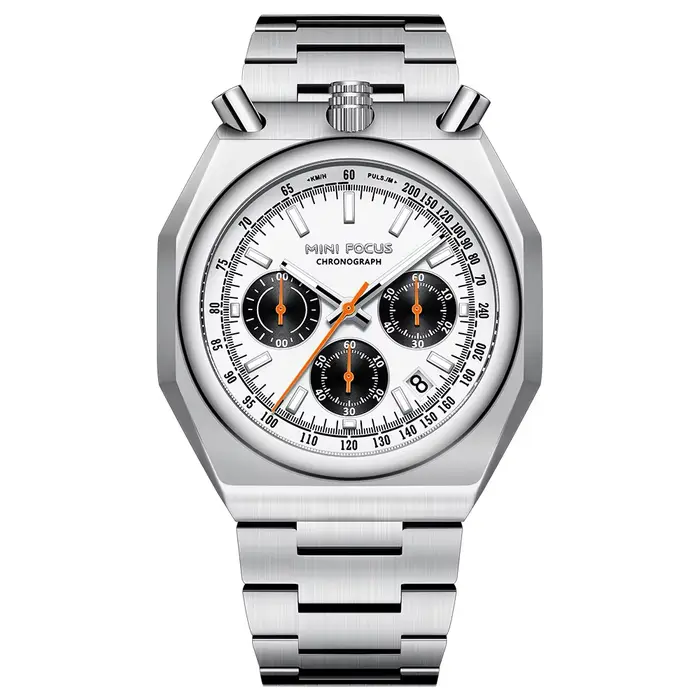 MINI FOCUS disponible en Stock MF0601G chronographe montre à Quartz pour les amoureux mode montre-br